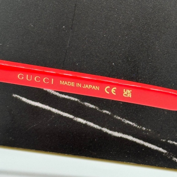 Gucci Red Sunglasses - Picture 11 of 13